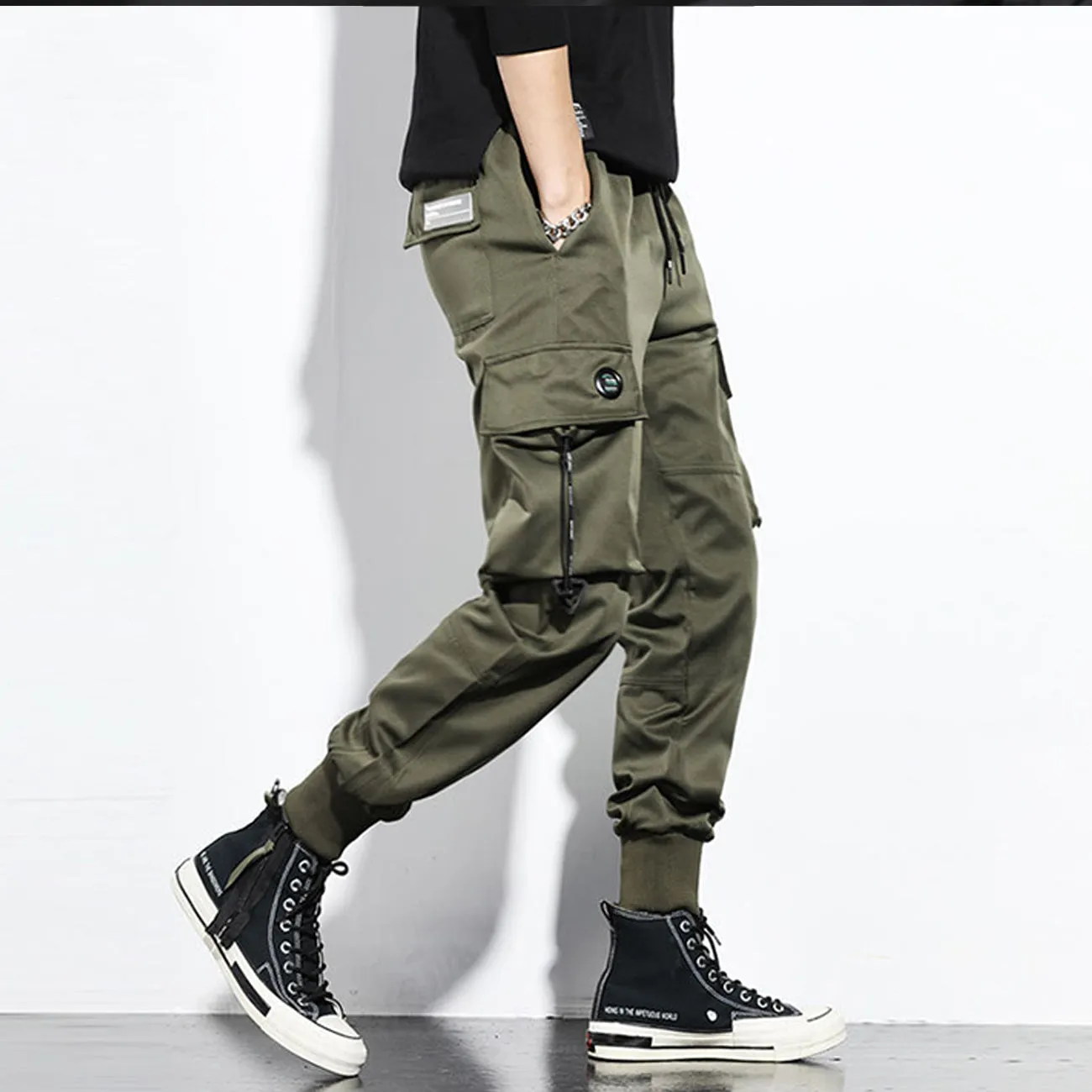 Poly Cargo Pants