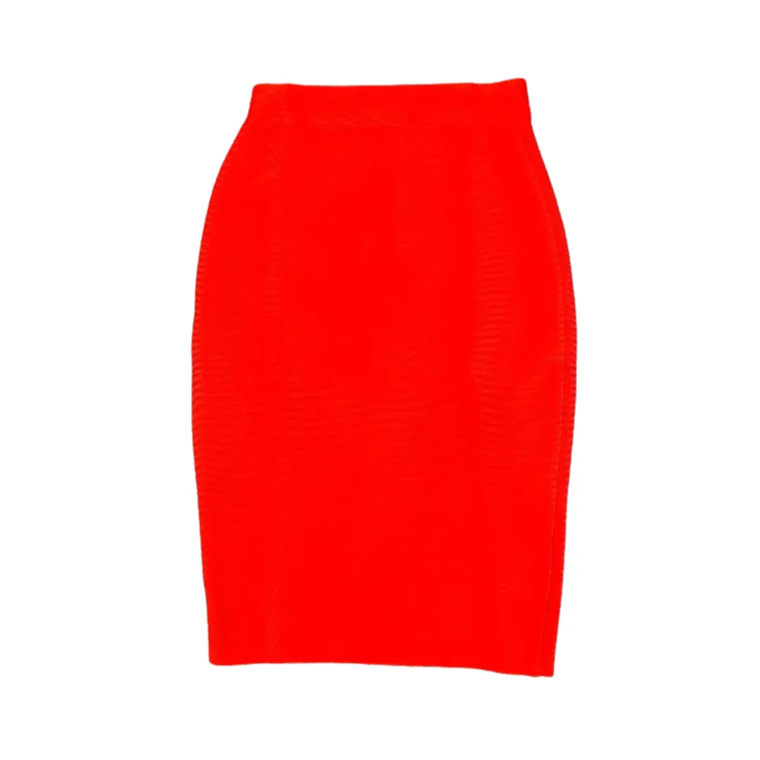 Pre Order:  Solid Bandage Midi Skirt