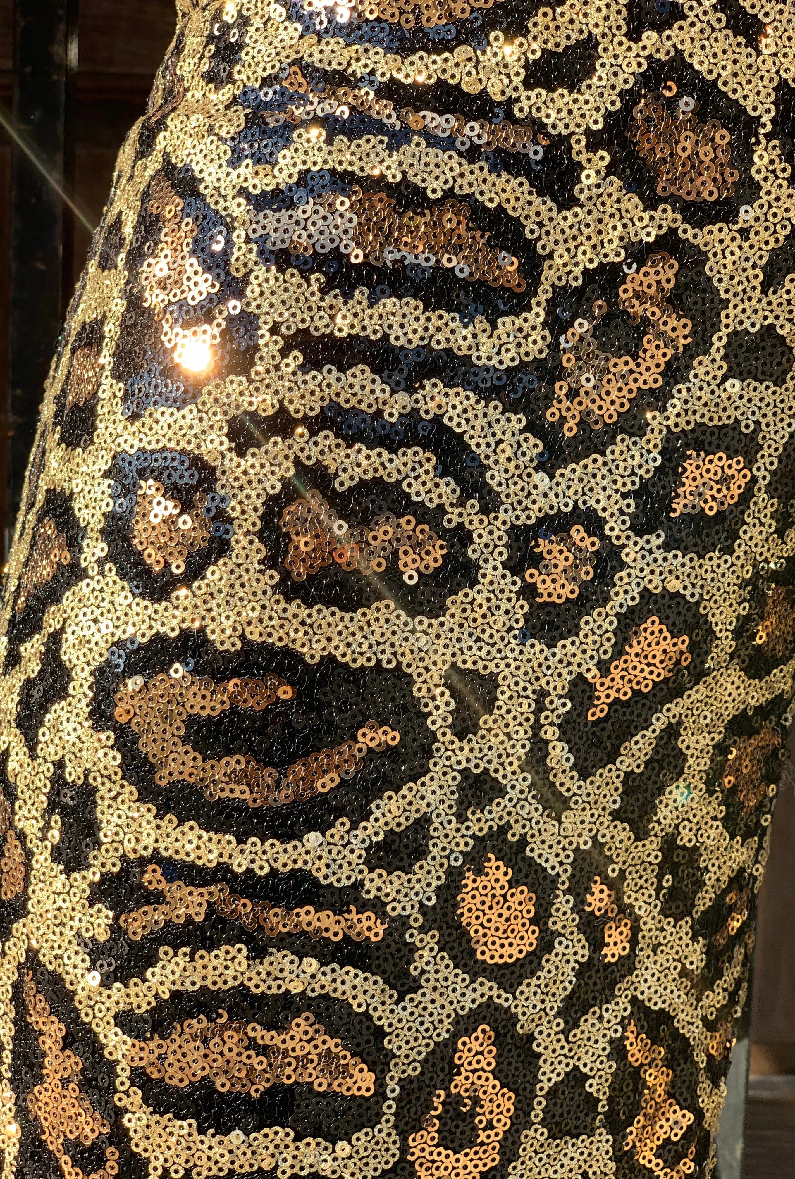 Queen Leopard Sequin Pants