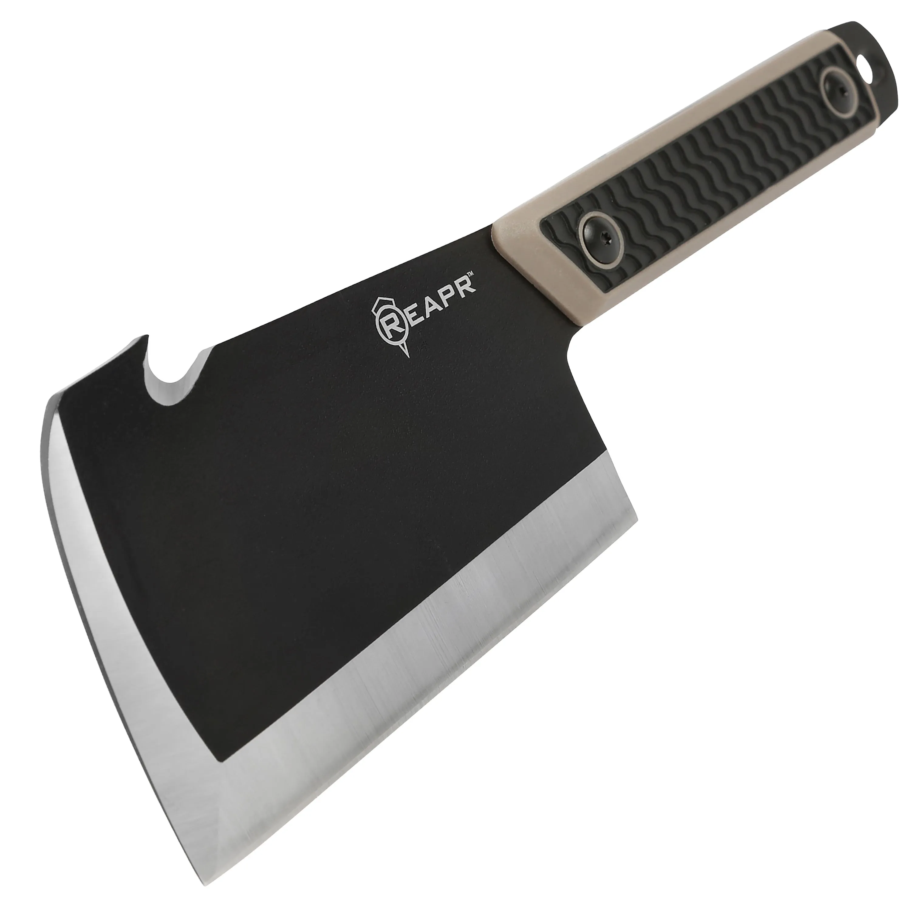 REAPR 11016 Versa Cleavr Cleaver Knife for Meat Cutting, Vegetables, Camping, and Hunting, 11" Overall Length, Kitchen Knife, Survival Tool, Chopper Knife