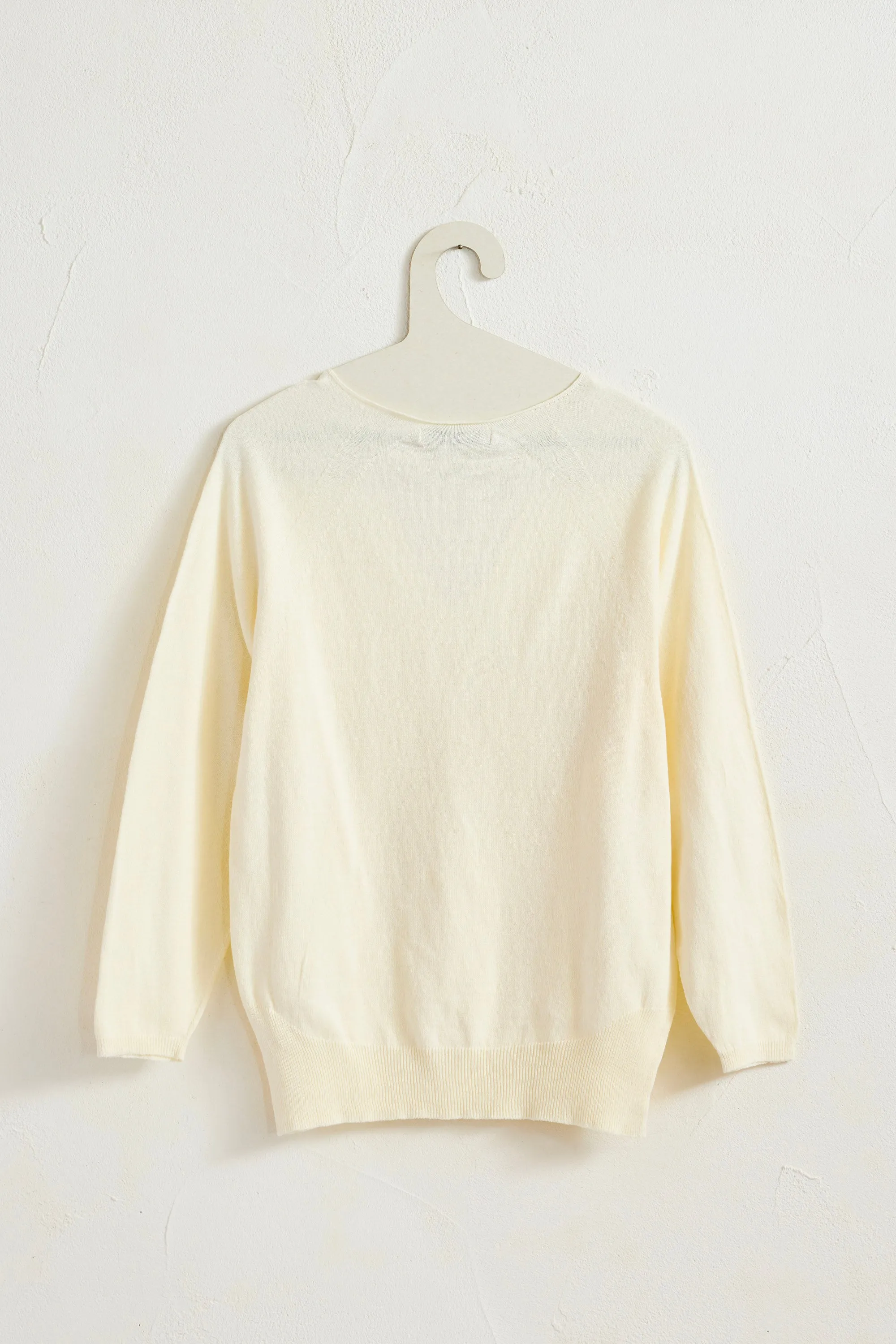 Recycle Cotton Knit Pullover