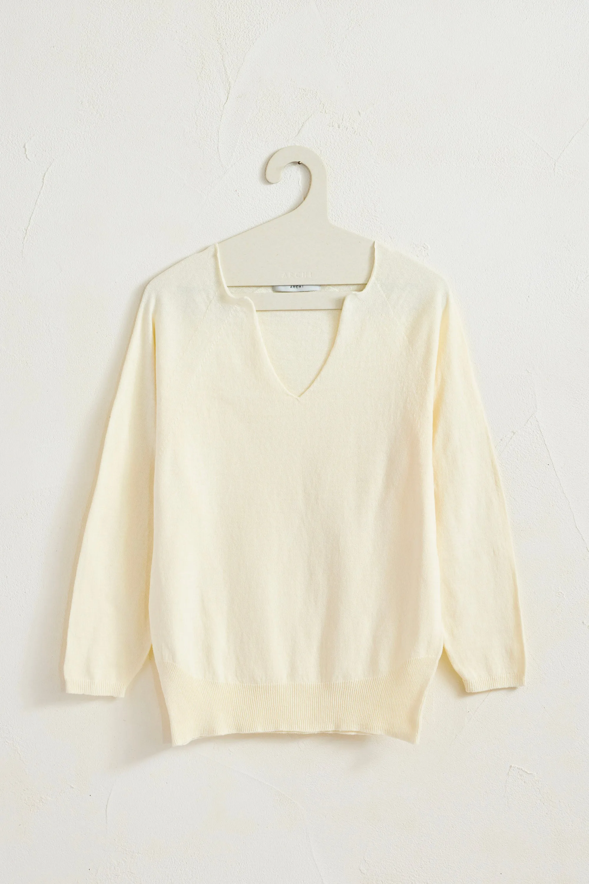 Recycle Cotton Knit Pullover