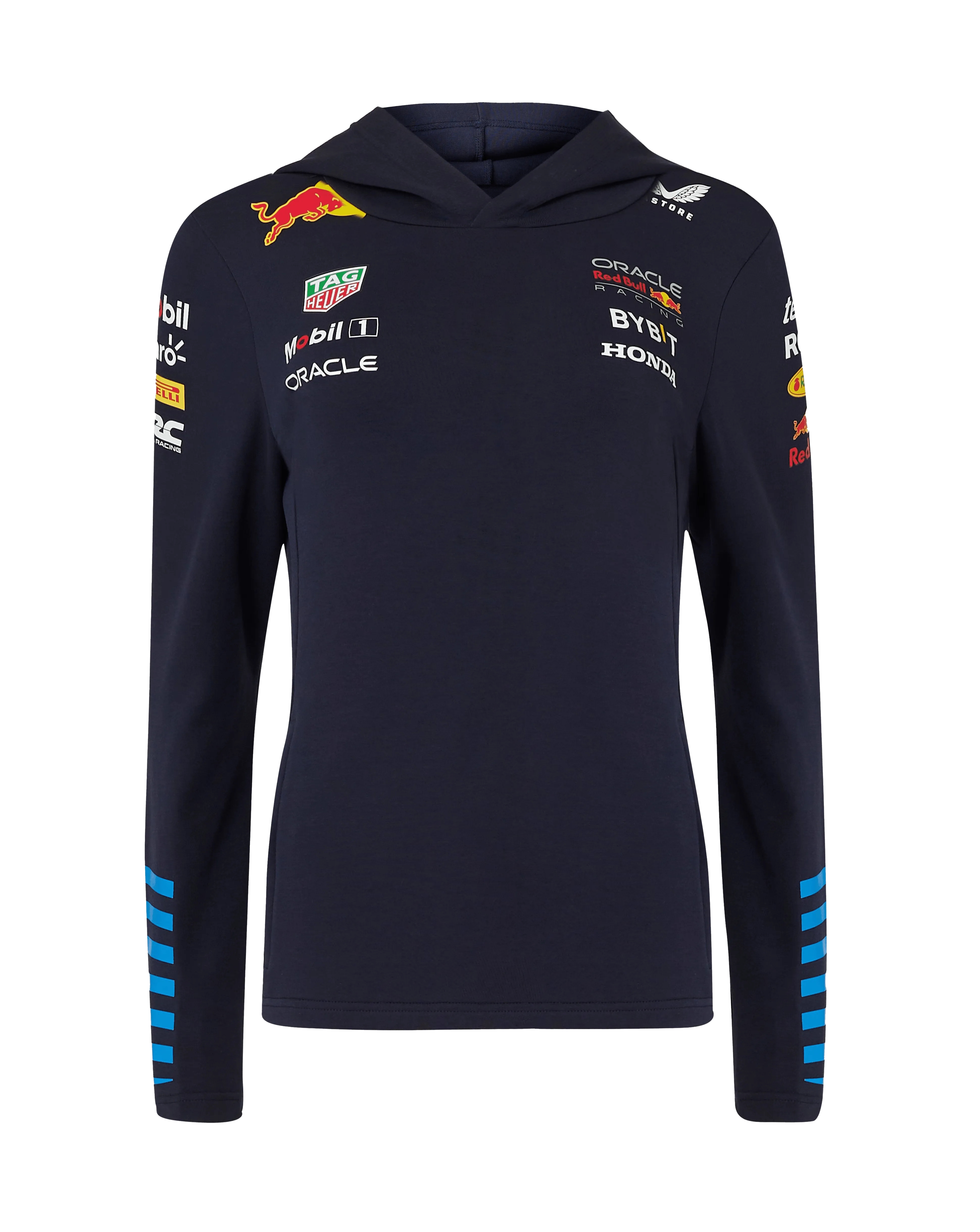 Red Bull Racing F1 Women's 2024 Team Pullover Hoodie- Navy