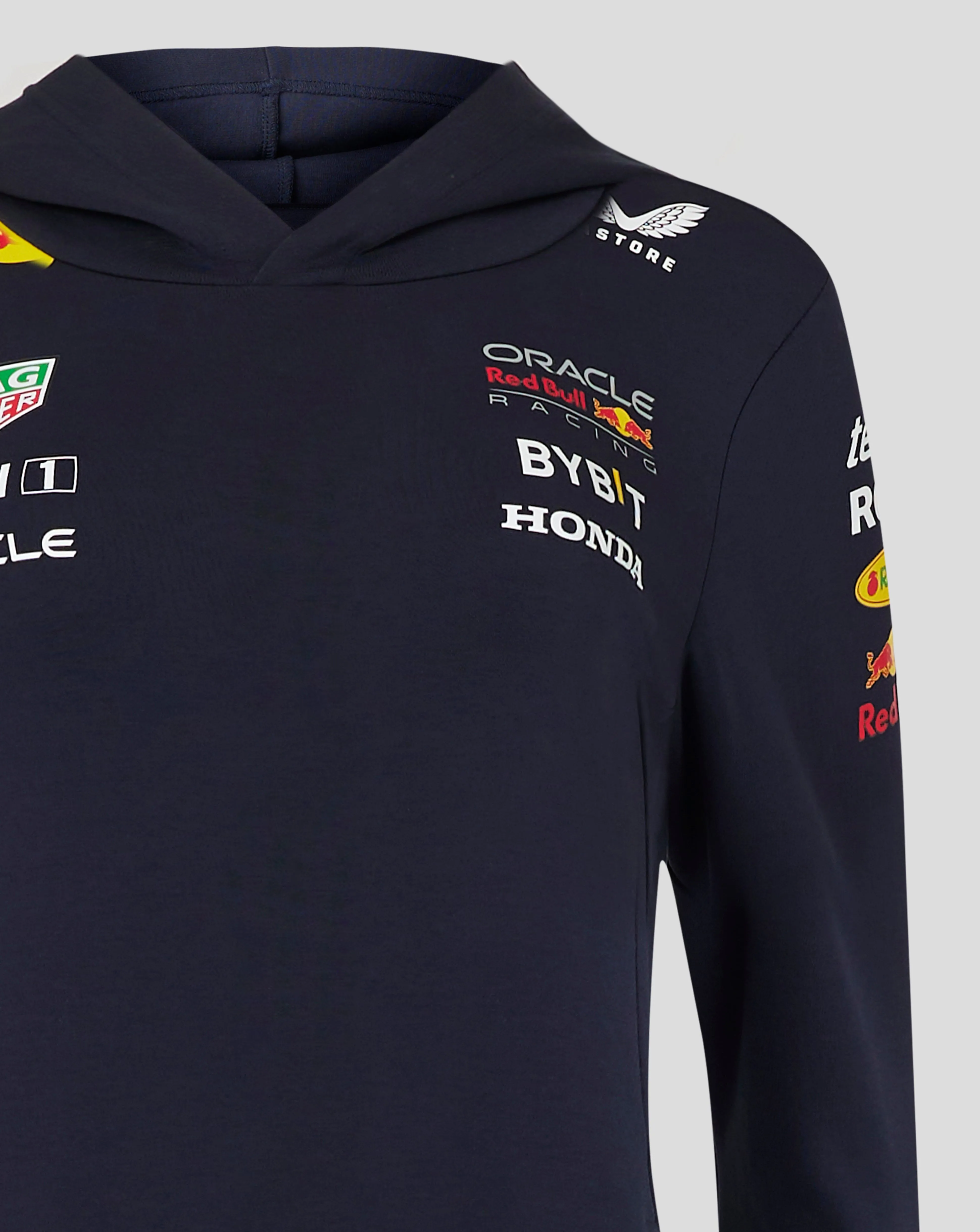 Red Bull Racing F1 Women's 2024 Team Pullover Hoodie- Navy