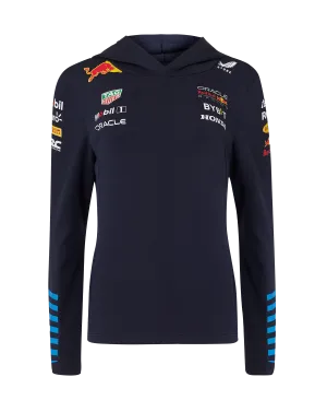 Red Bull Racing F1 Women's 2024 Team Pullover Hoodie- Navy