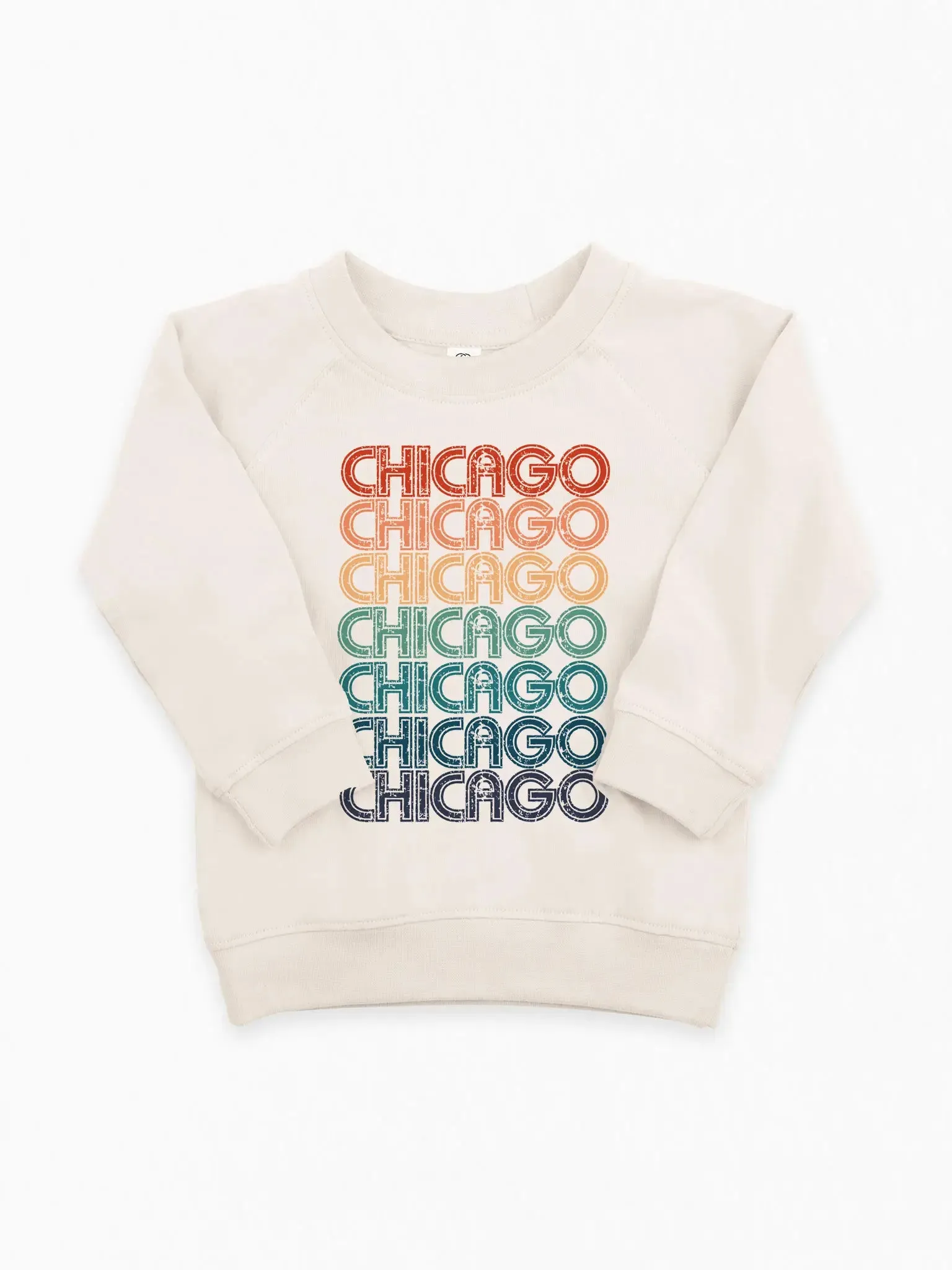 Retro Repeat Chicago Rainbow Pullover