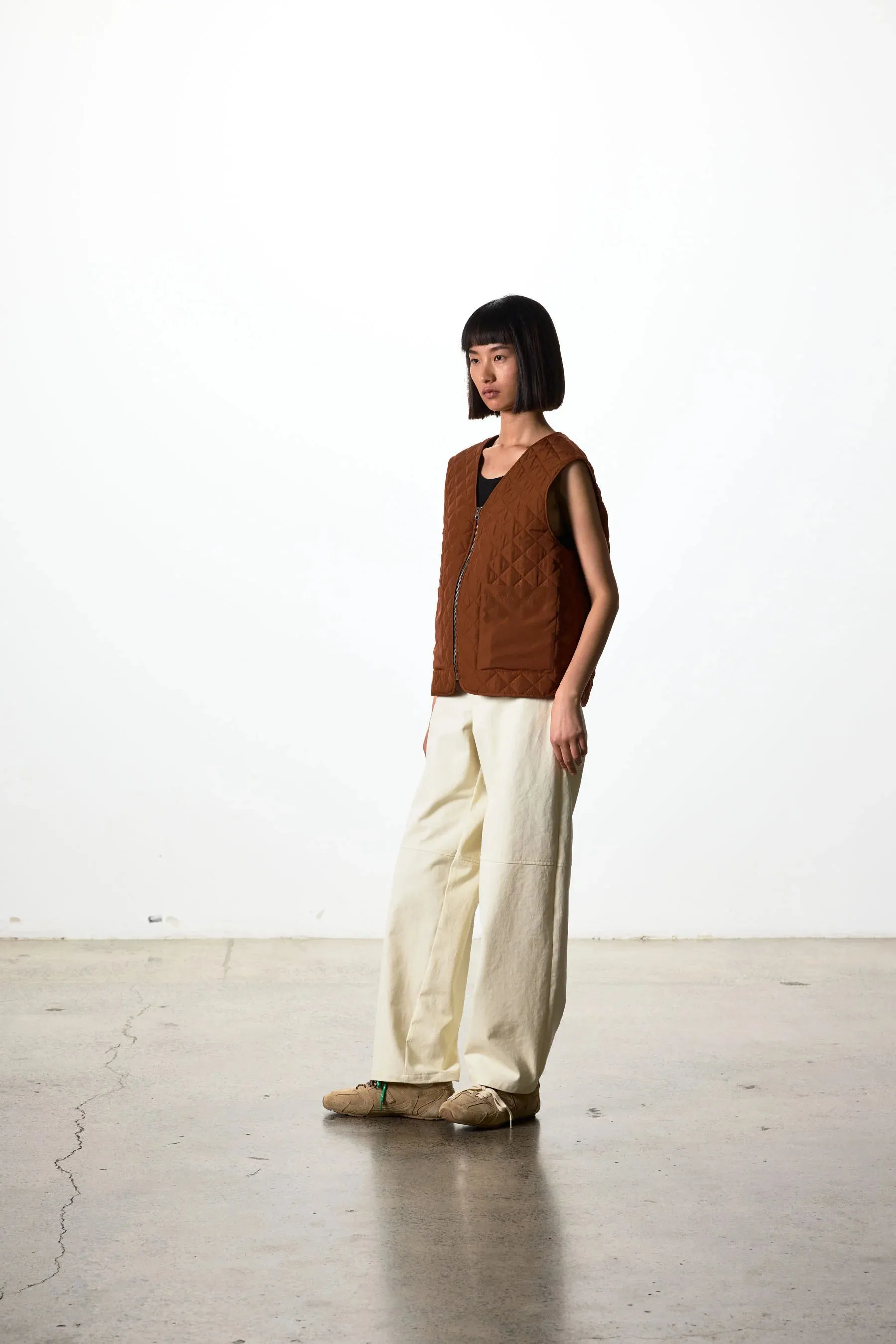 Ricochet Bertoia Vest - Pecan