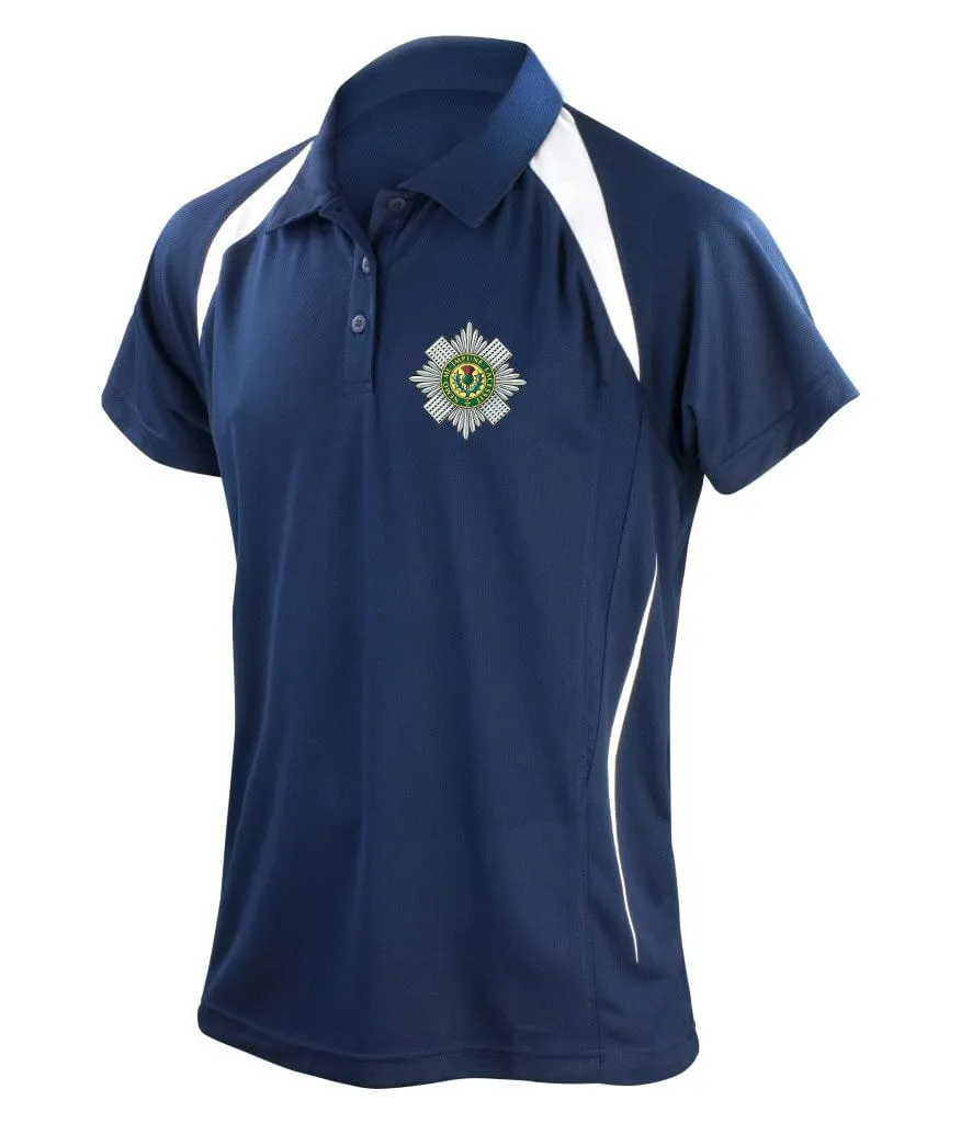 Scots Guards Unisex Team Performance Polo shirt 'Build Your Own Shirt'