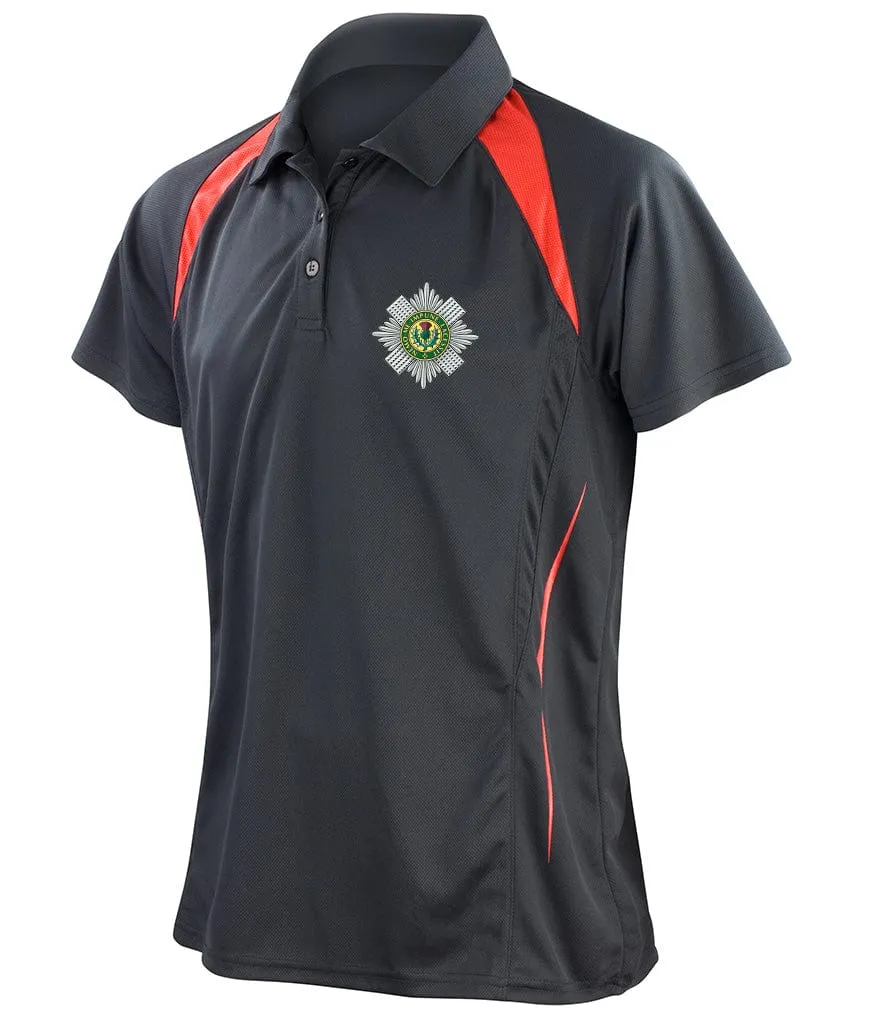 Scots Guards Unisex Team Performance Polo shirt 'Build Your Own Shirt'