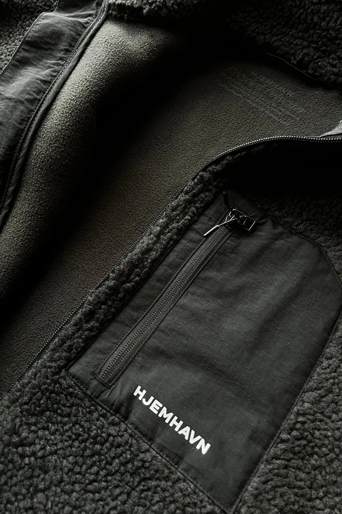 Sherpa Jacket - Black