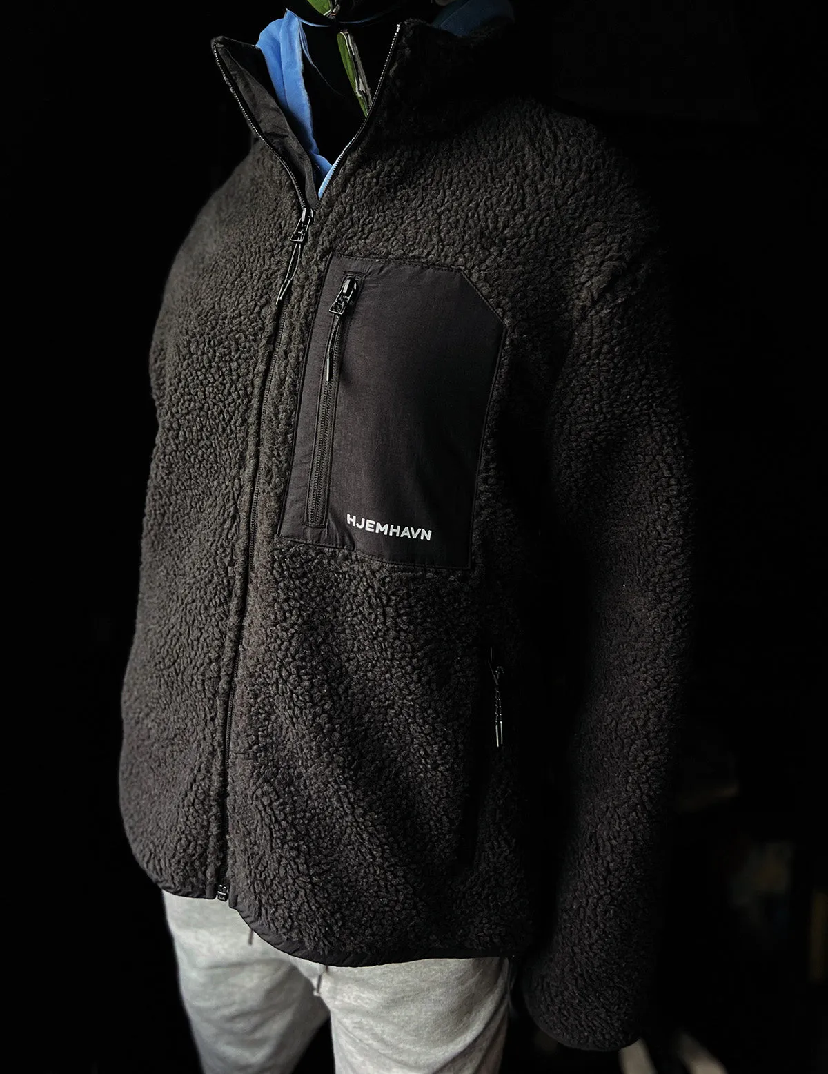 Sherpa Jacket - Black