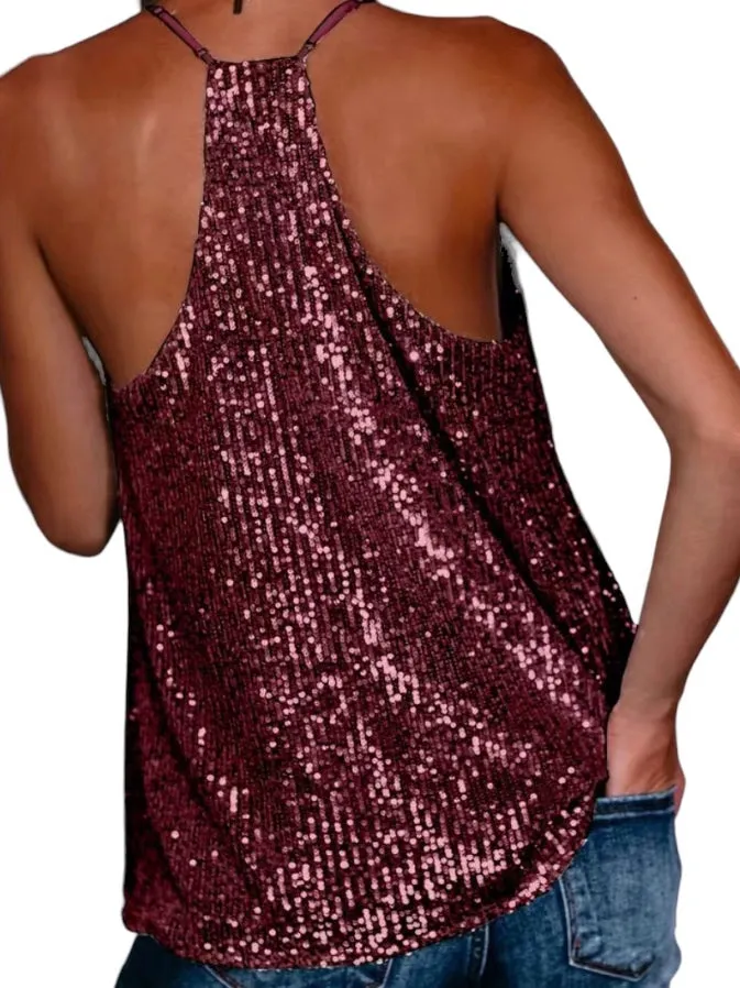 Shimmery Sequin Top