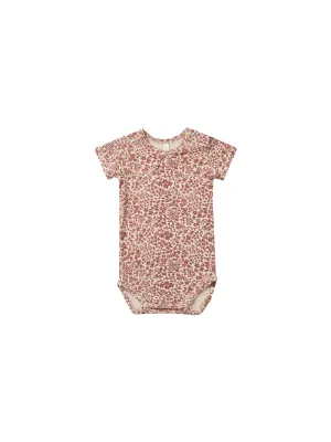 Short Sleeve Bodysuit | Flower Field