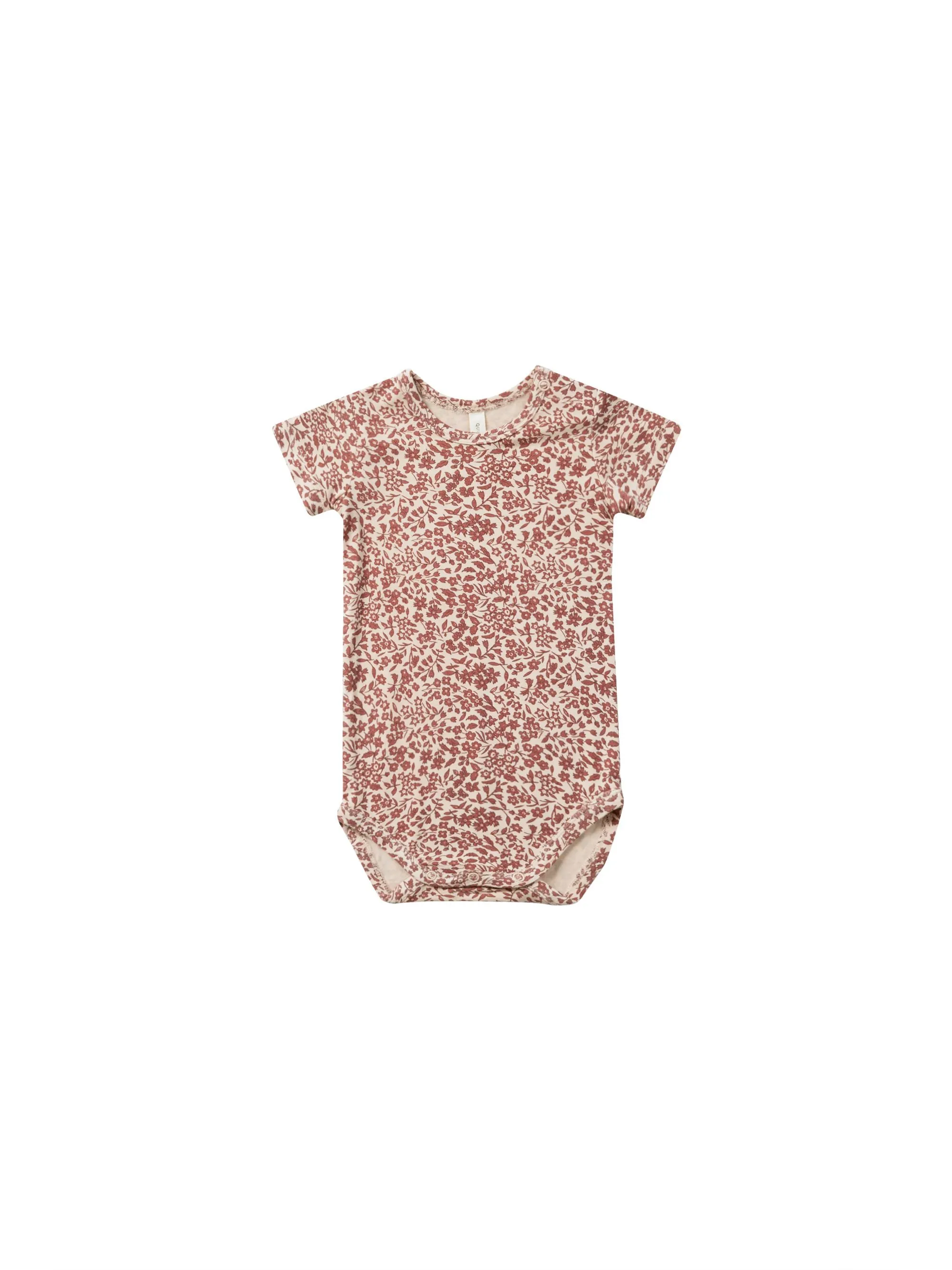 Short Sleeve Bodysuit | Flower Field