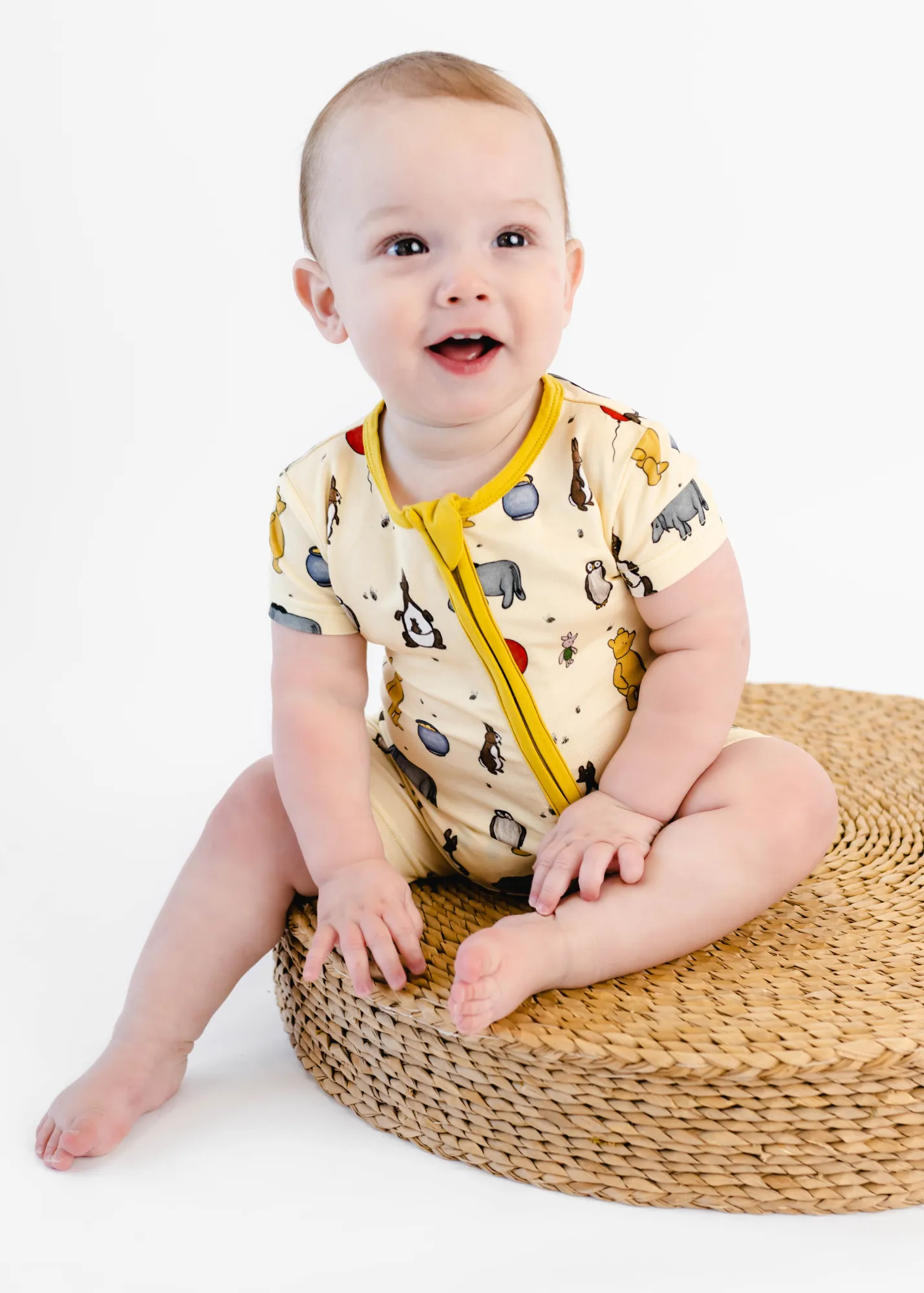 Silly Ole Bear Shortie Romper