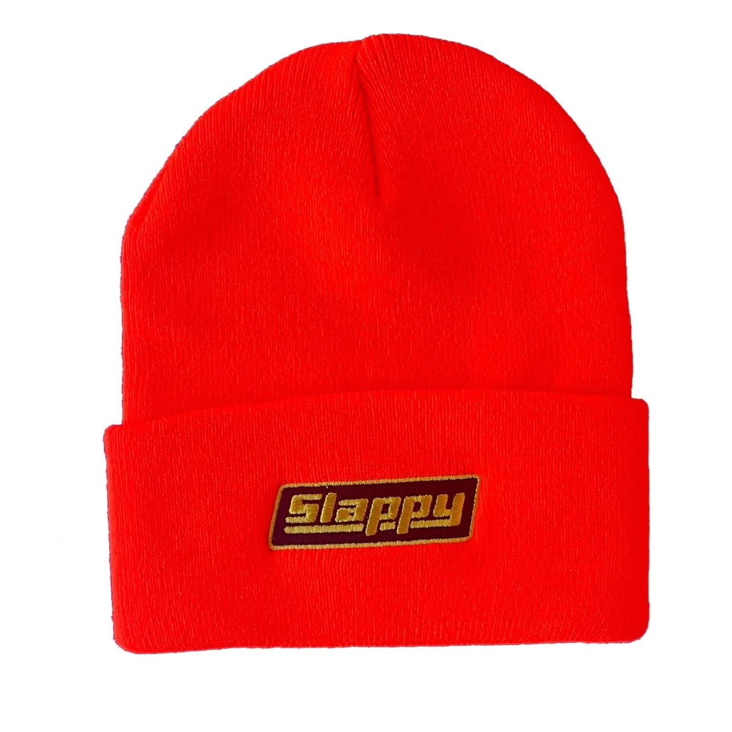 SLAPPY TRUCKS OG LOGO BEANIE ORANGE