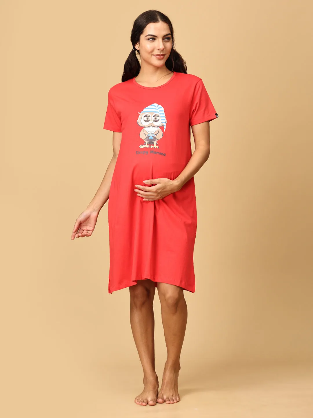 Sleepy Mumma Maternity T- Shirt Dress