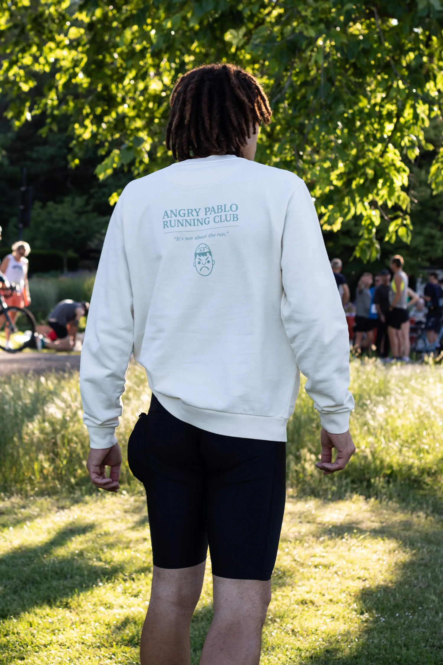 Social Run Club Sweatshirt / Cream