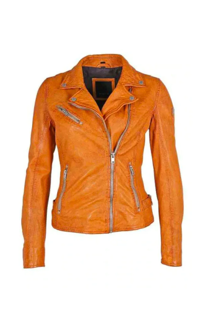 Sofia Leather Jacket - Mango