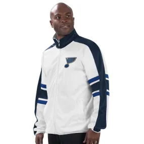 ST. LOUIS BLUES G-III FULL ZIP TRACK JACKET