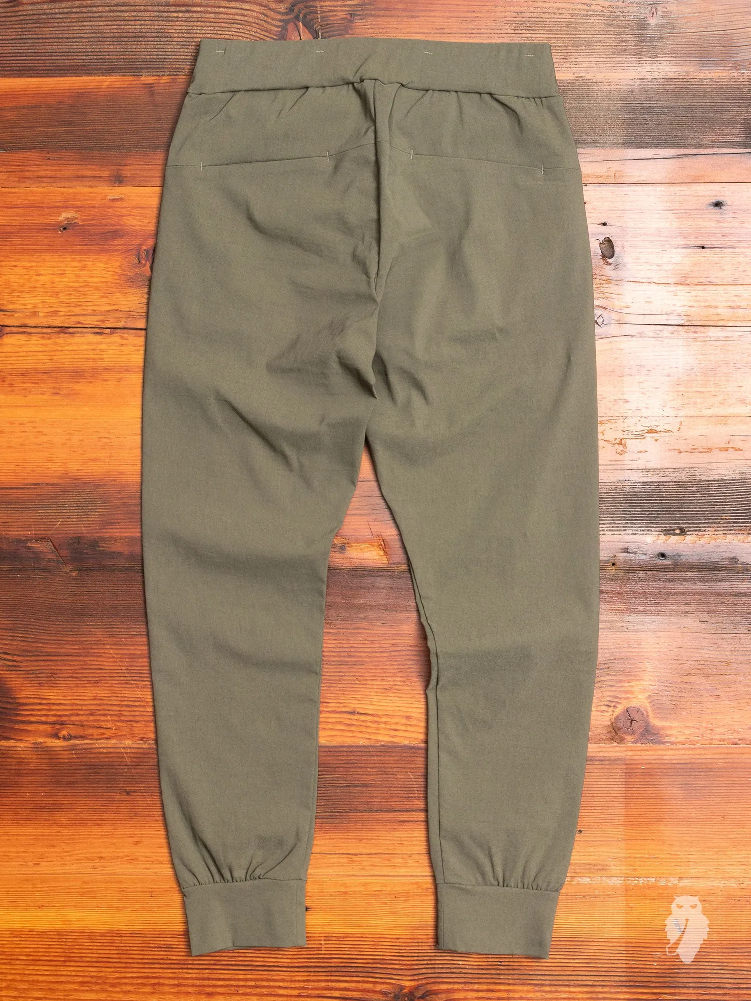 Stretch Tech Jogger Pants in Olive