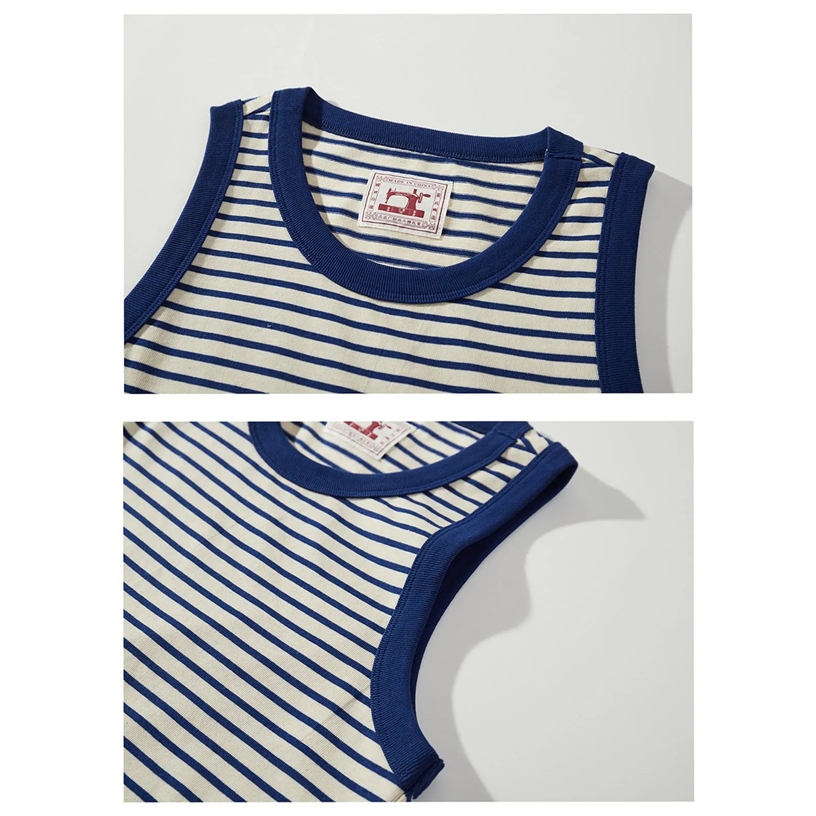 Striped T-shirt Vest