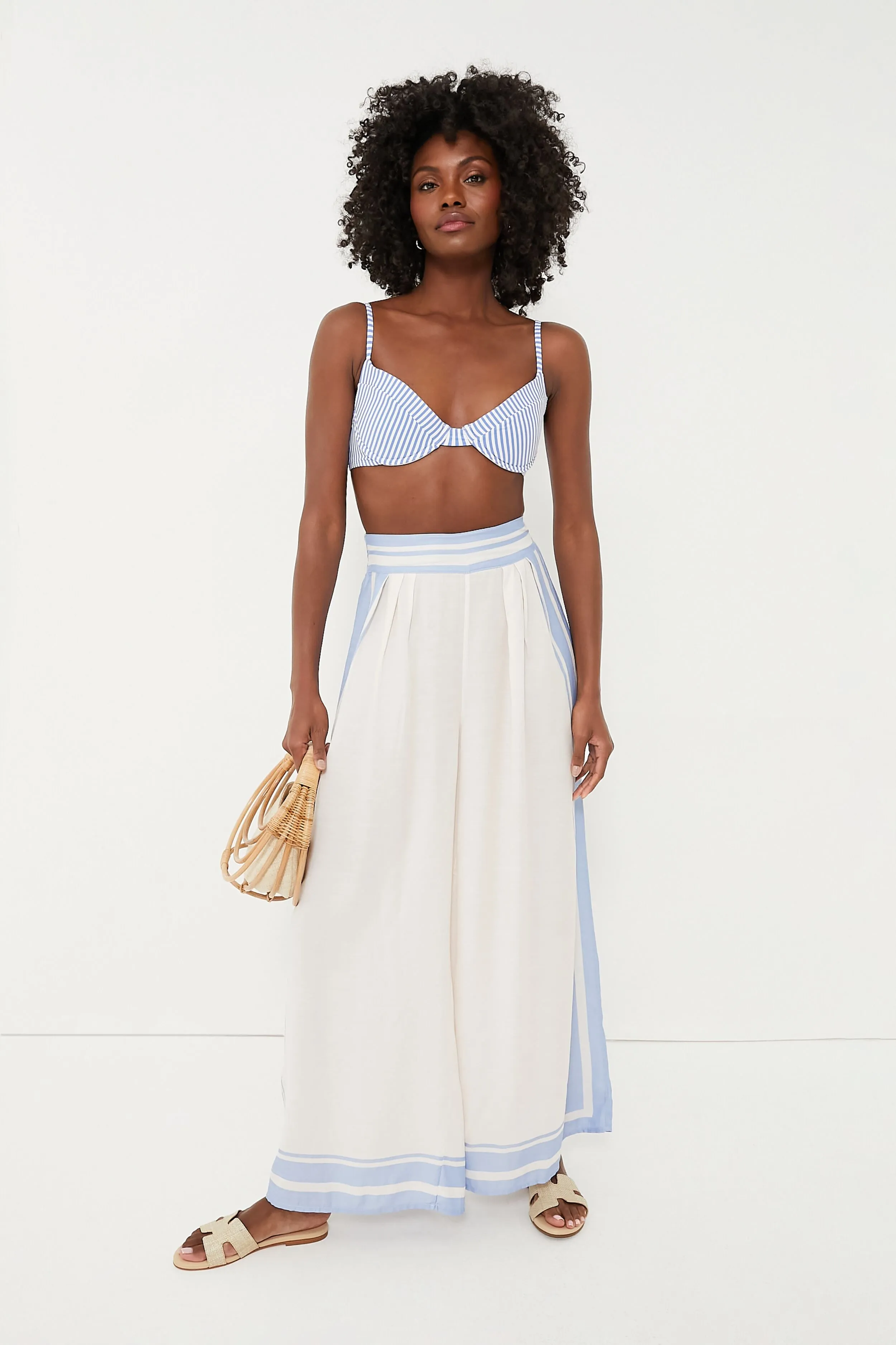 Summer Blues Maxi Pants