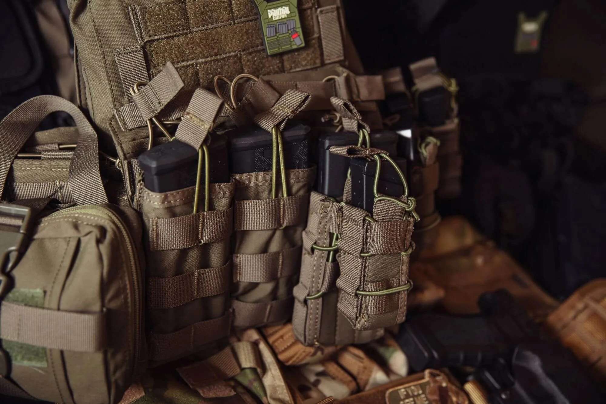 Tactical Vest Heavy Plate Carrier Modon - Olive