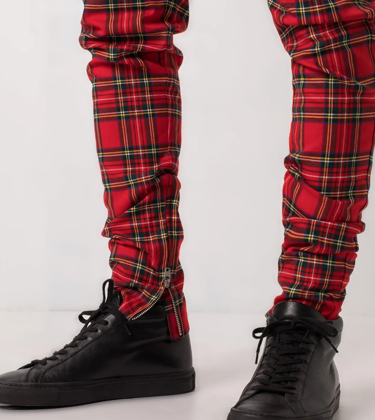 Tartan Unblockshot Chino Red