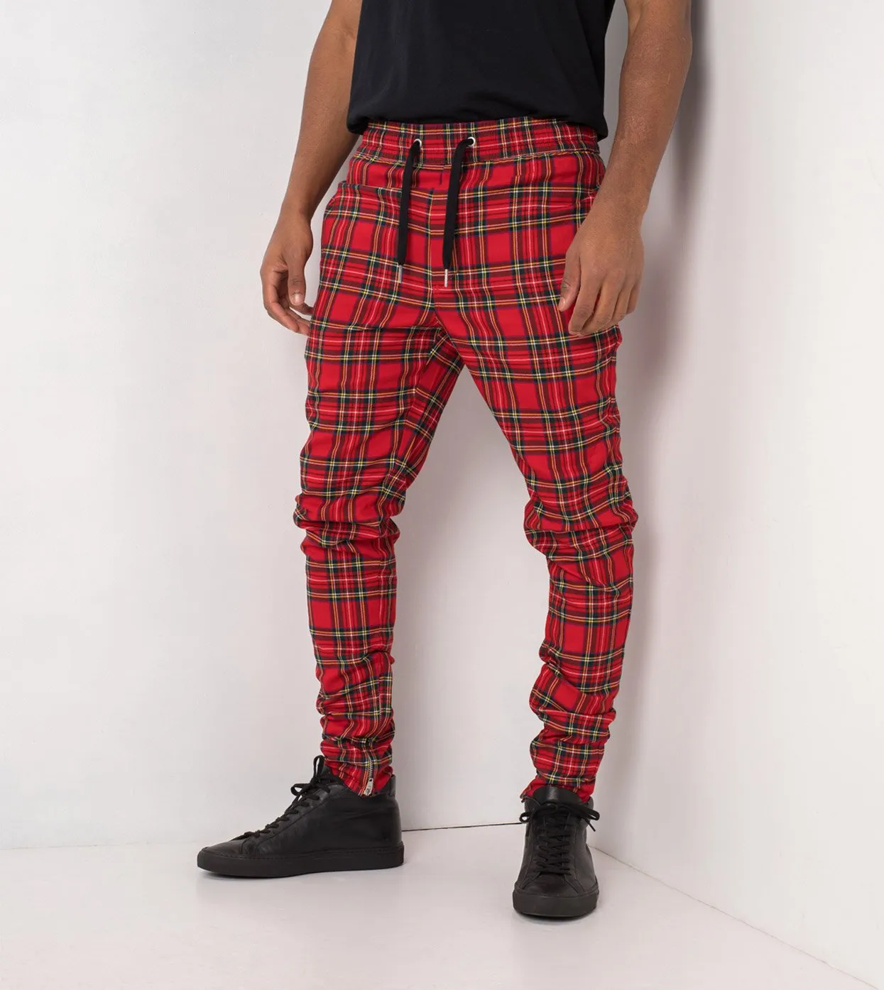 Tartan Unblockshot Chino Red