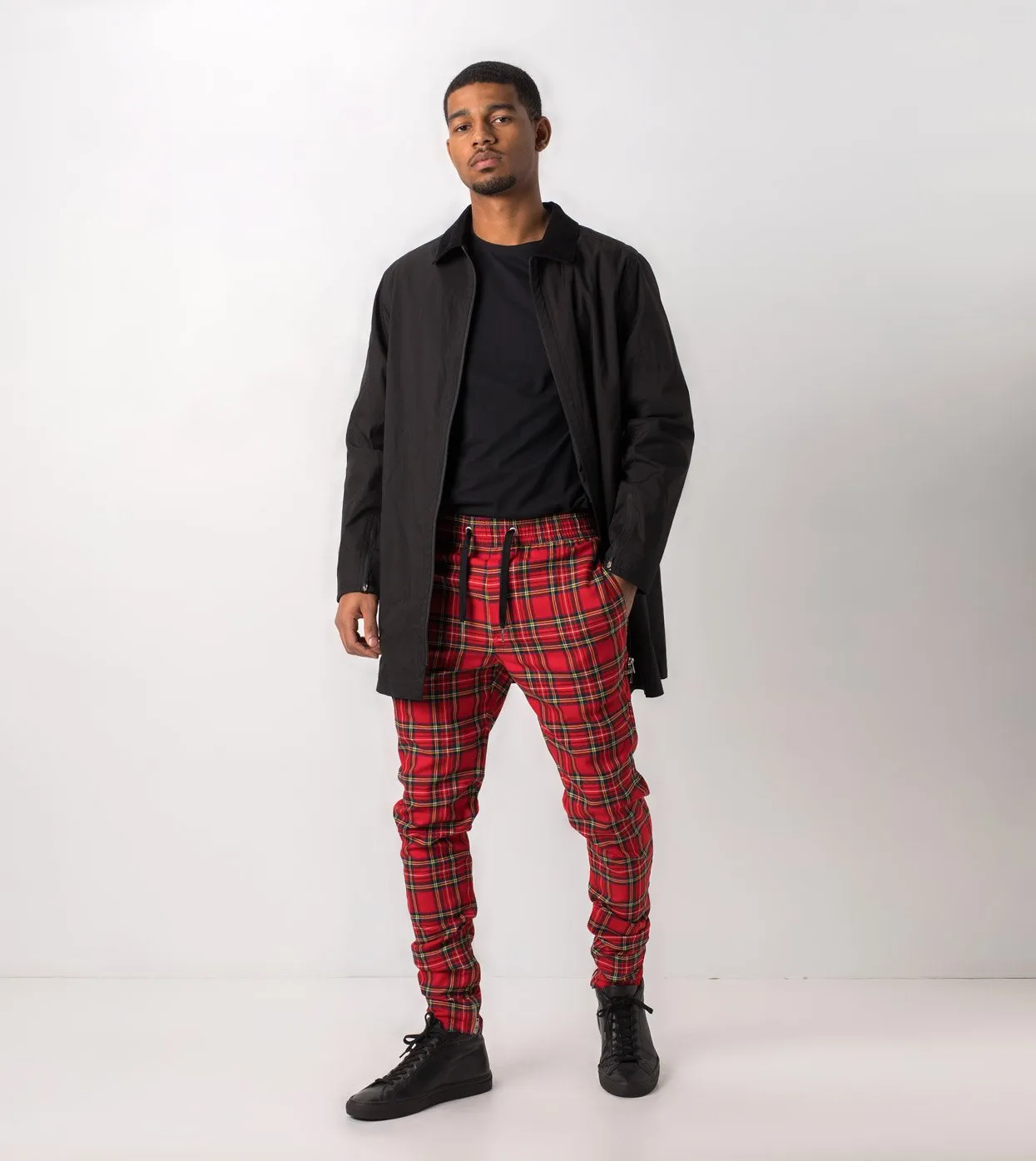 Tartan Unblockshot Chino Red