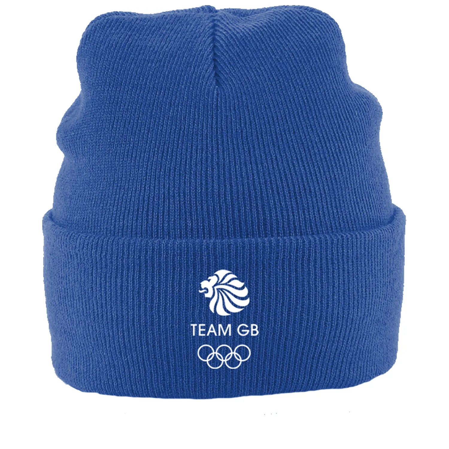 Team GB Bright Royal Cuffed Beanie