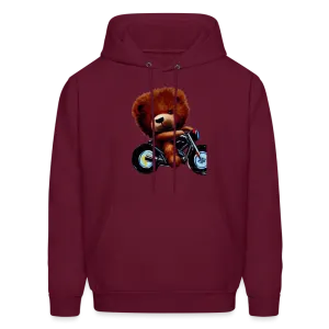 Teddy Ride Men's Motorcycle Hoodie