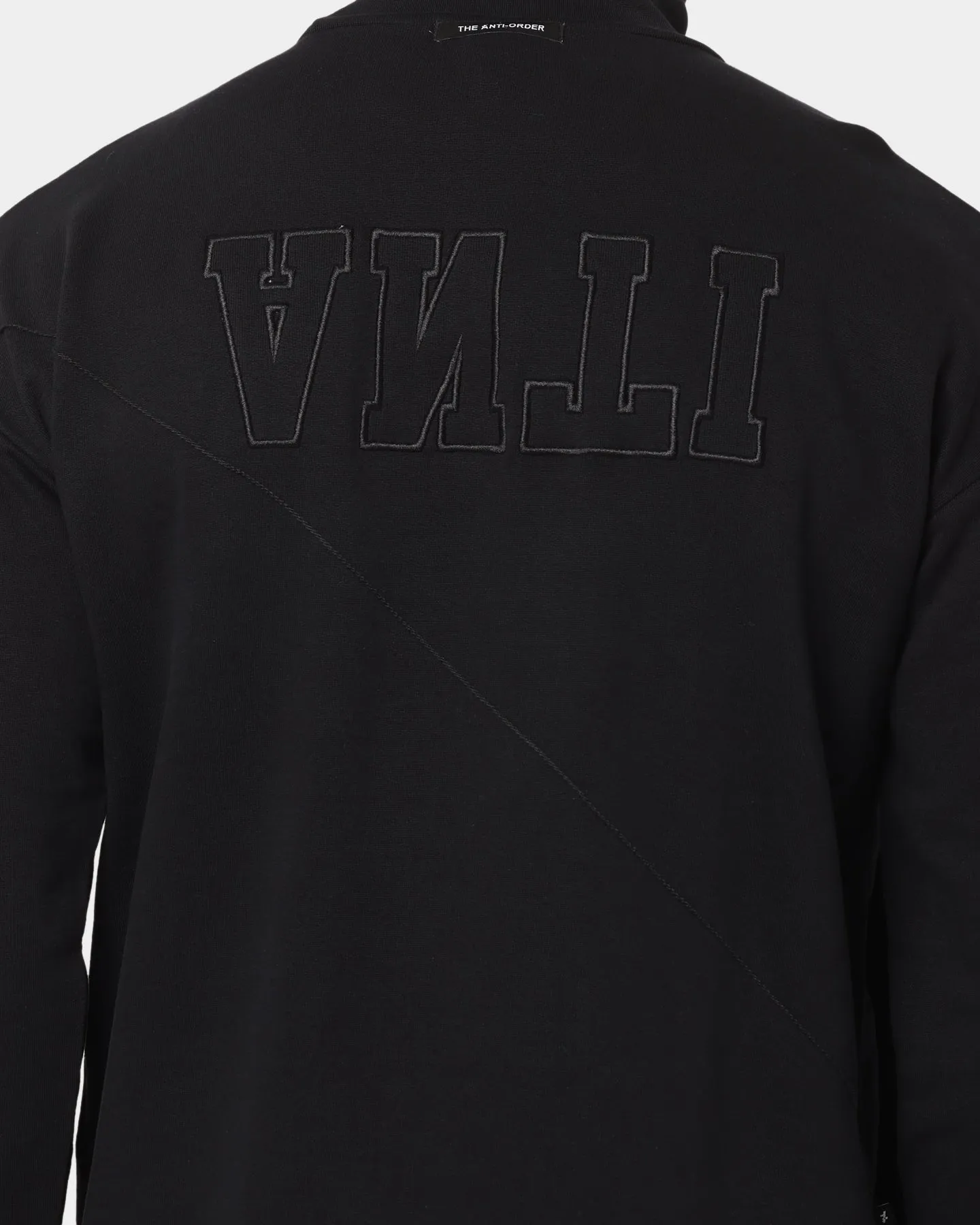 The Anti Order Non Replica High Neck Crewneck Black