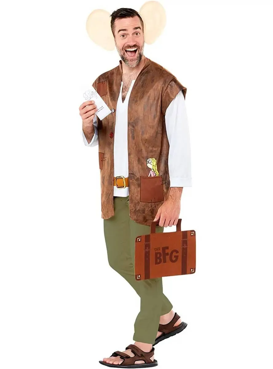 The BFG Roald Dahl Mens Plus Size Book Week Costume