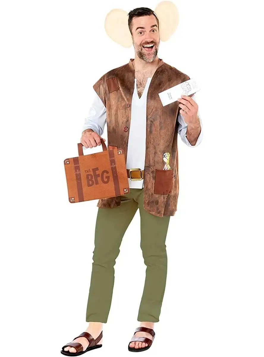 The BFG Roald Dahl Mens Plus Size Book Week Costume