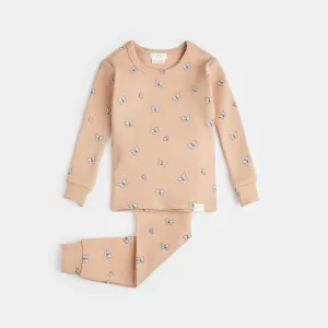 The Butterfly Print Pajama Top   Bottom SET - BABY