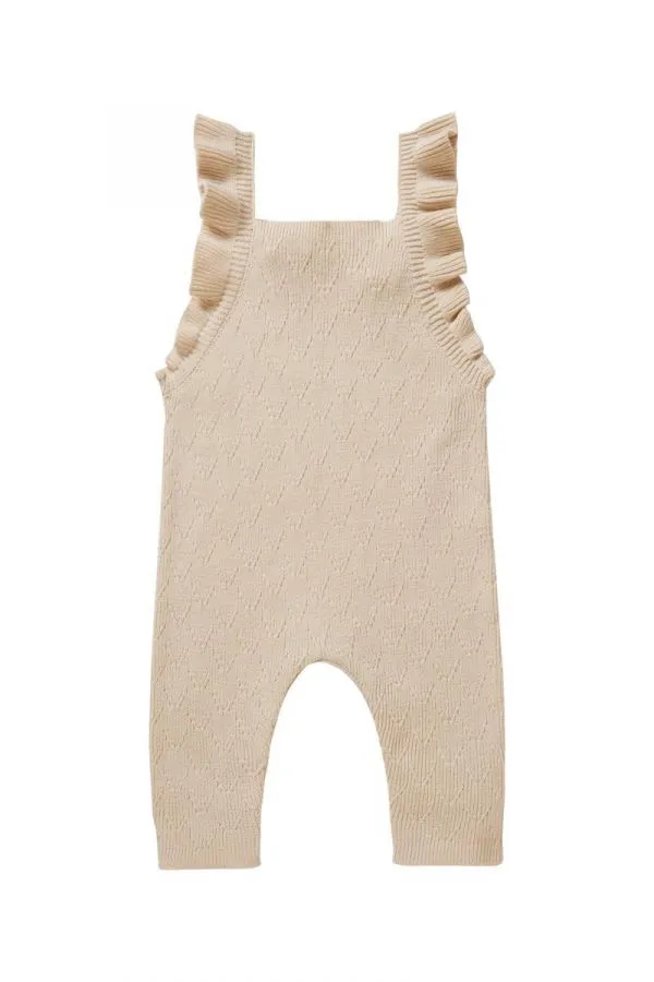 The Chantilly Dungaree - Whitecap - BABY