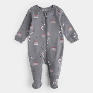 The Hockey Gear Sleeper - Blue Dusty - BABY