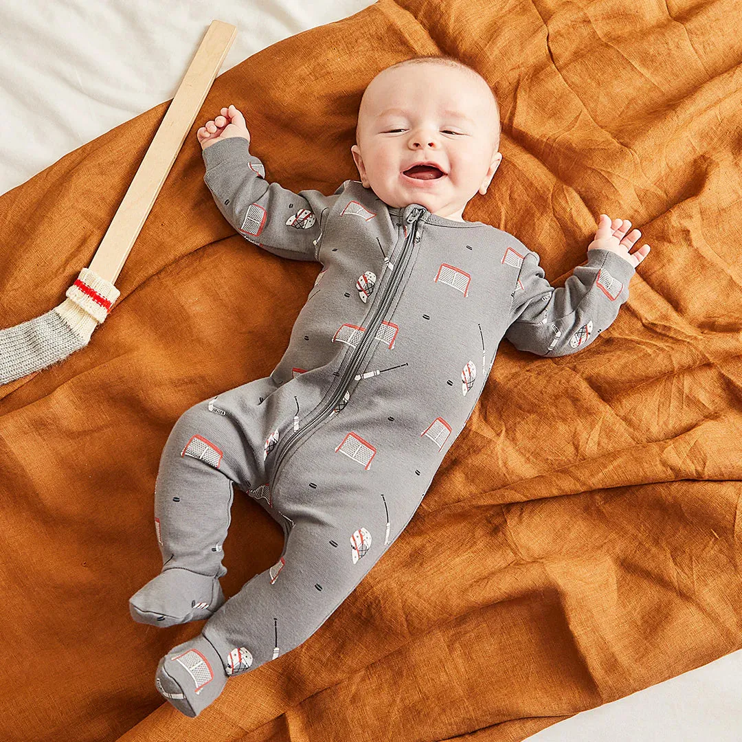 The Hockey Gear Sleeper - Blue Dusty - BABY