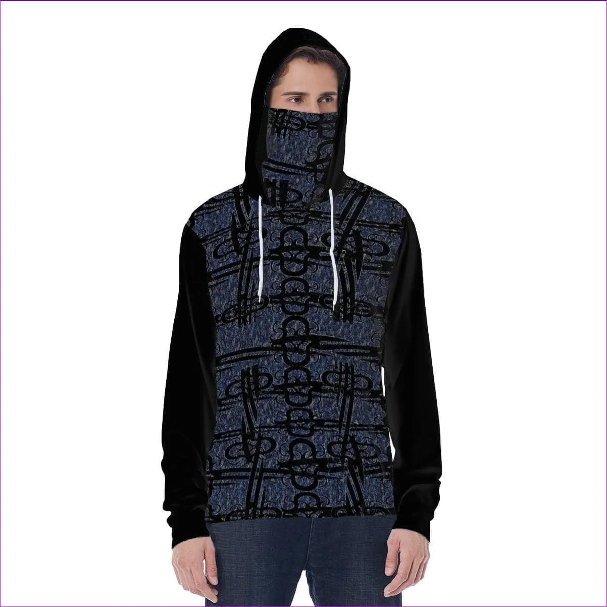 TSWG (Tough Smooth Well Groomed) Aros Men's Hoodie w/ Built in Mask