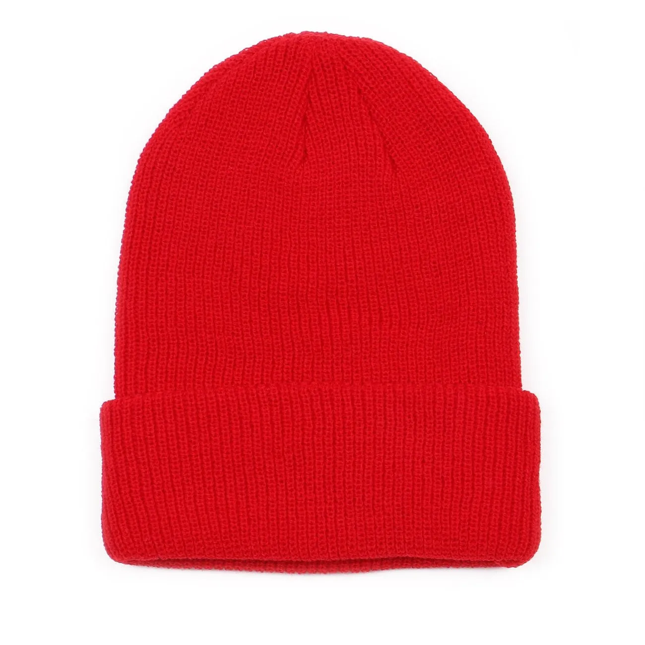 Ultra Soft Woven Knit Cuffed Beanie