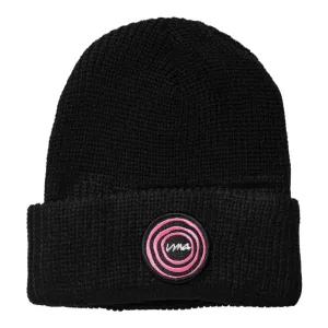 UMA BULLSEYE BEANIE BLACK