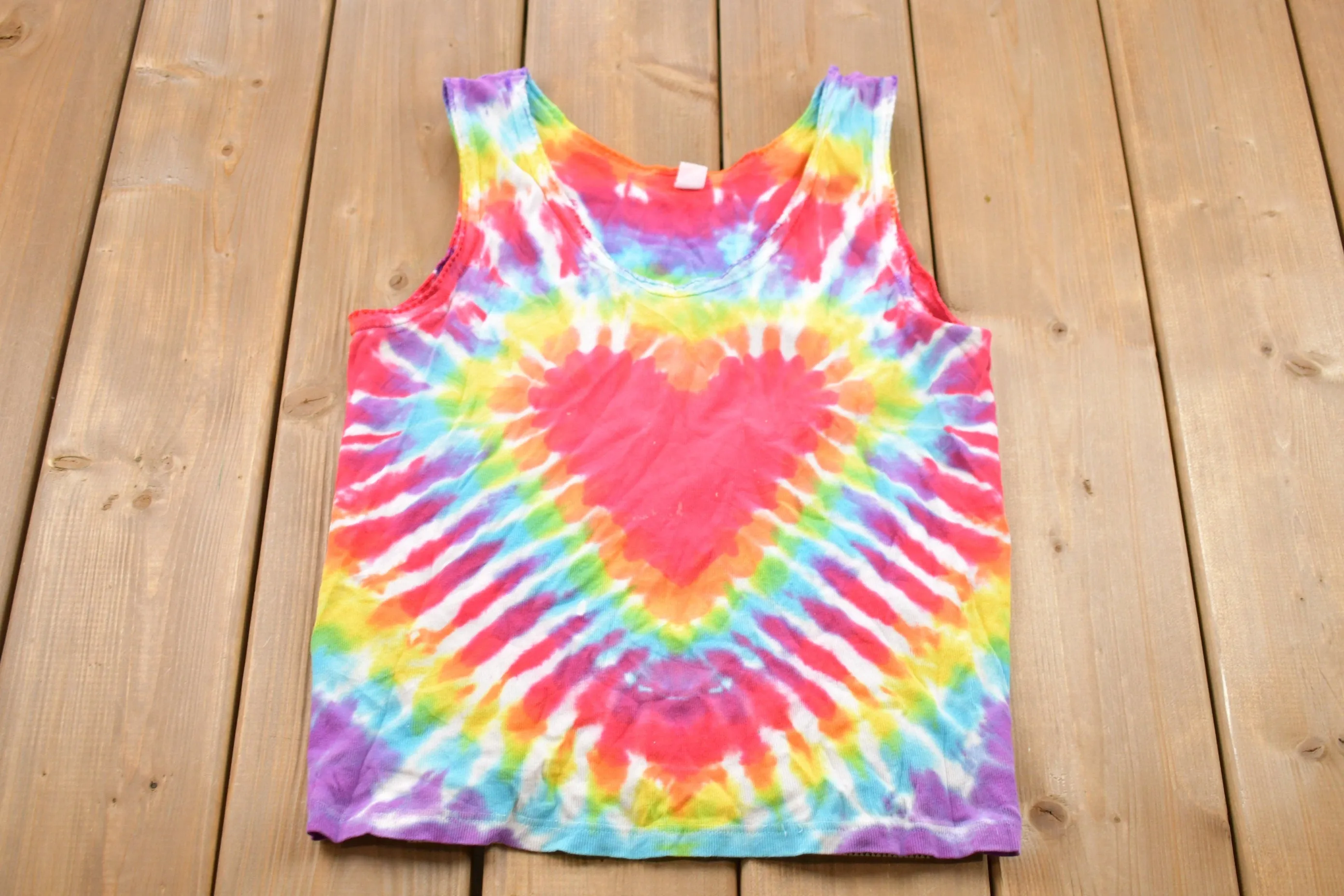 Vintage 1990s Tie-Dye Tank Top