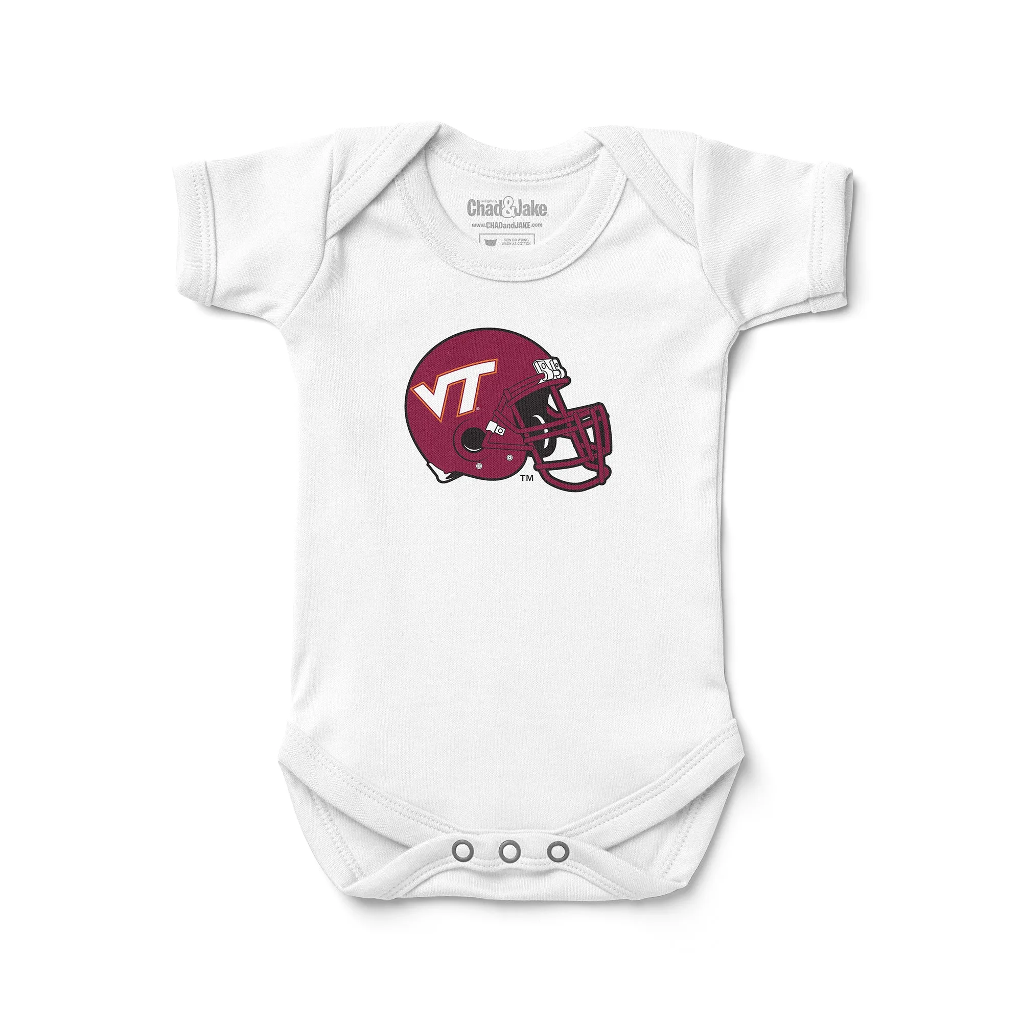 Virginia Tech Hokies Helmet Bodysuit