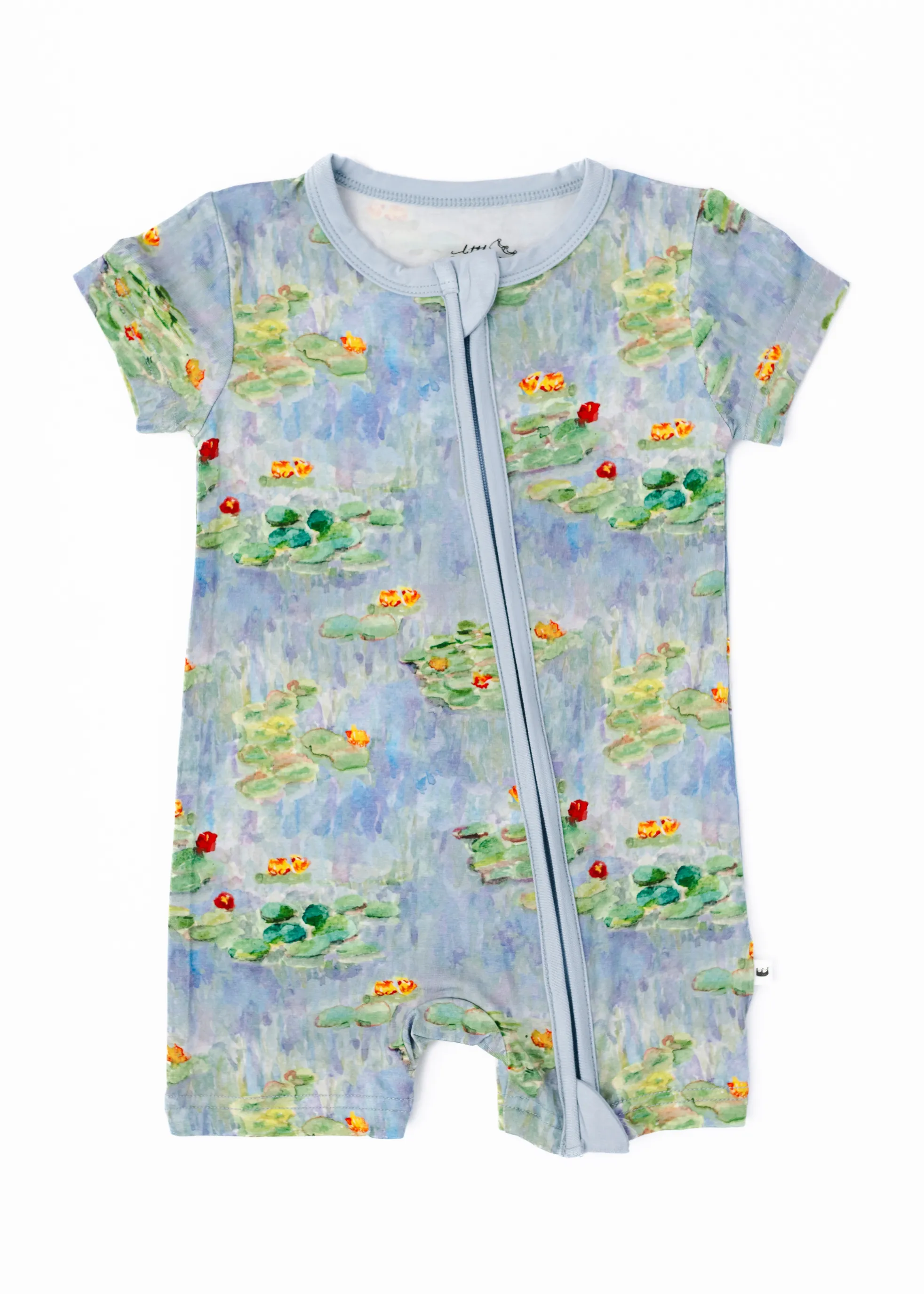 Water Lilies Shortie Romper