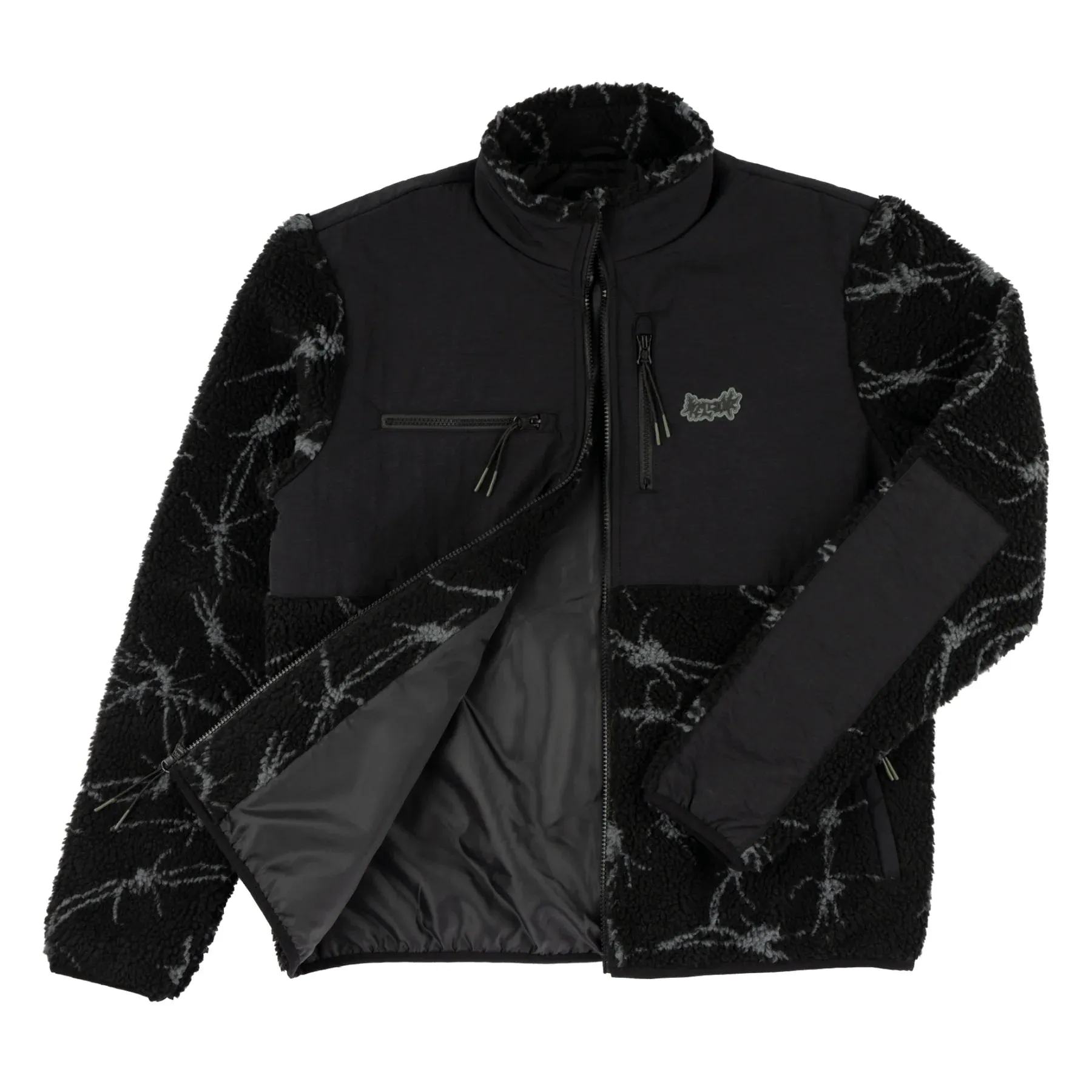 Wire Full-Zip Sherpa Fleece