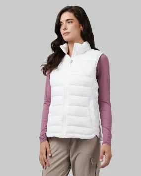 Women's Lightweight Packable Vest - White