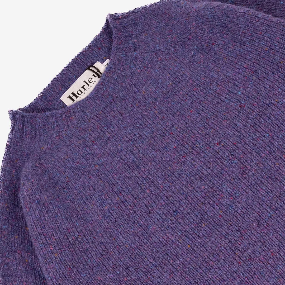 Wool Nep Twist Crew Sweater - Vatersay