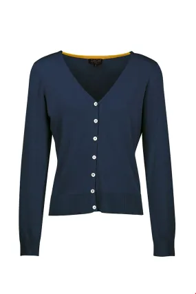 Zilch Cardigan V-Neck Navy